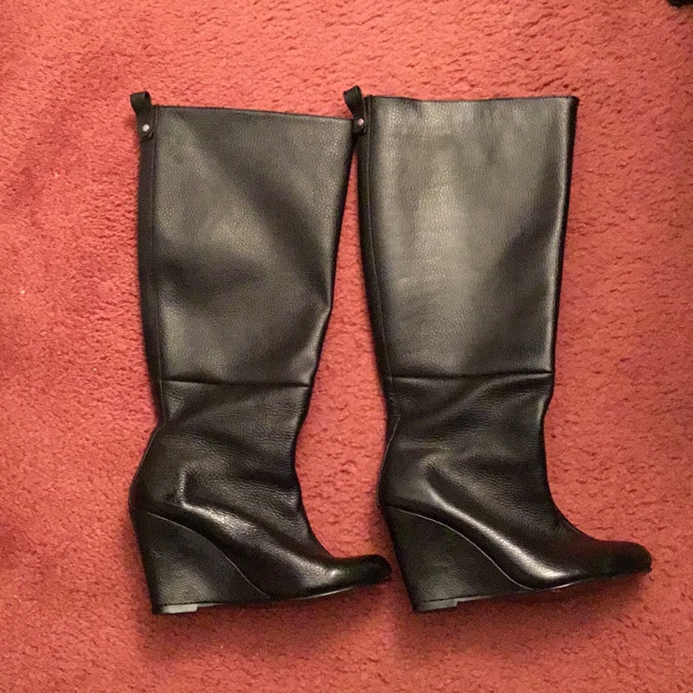 Black Wedge Boot - image 2